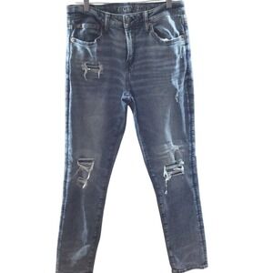 SALE American Eagle Outfitters Mens Athletic Fit Jeans Distressed Size 30x34‎
